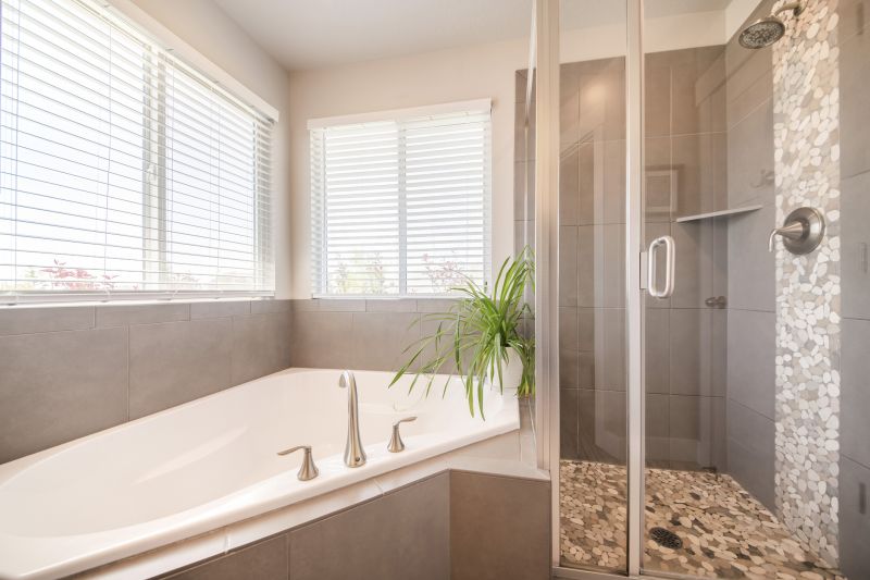 Contemporary Bathroom with New Tub